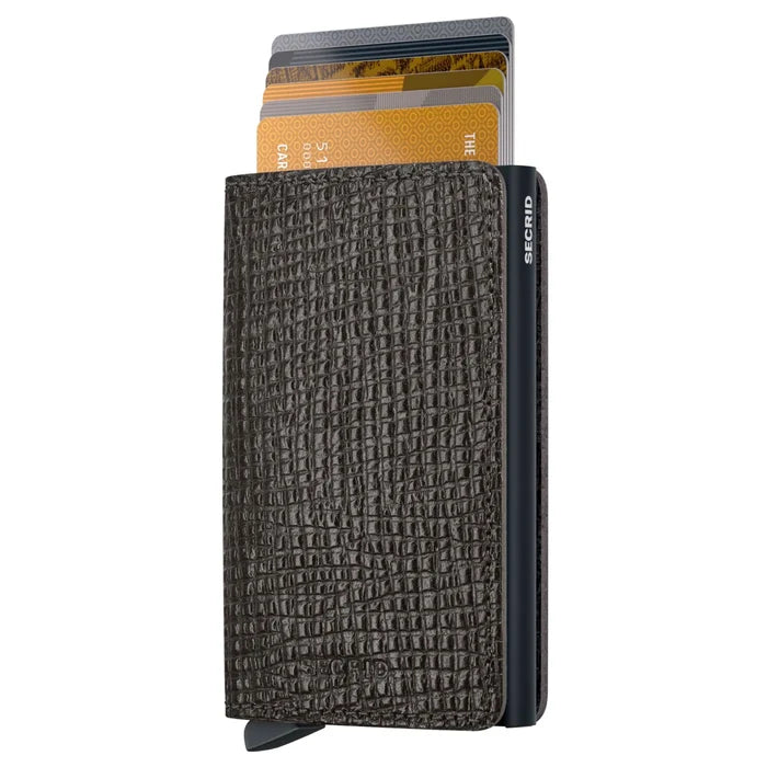 Secrid Slimwallet Compact RFID Wallet - Palmellato Brown