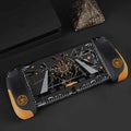 Sheikah Slate Switch Cover Case: black, dark gray stylized fantasy/occult graphic with a central eye motif, dark fantasy, gra