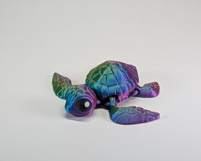 Sea Turtle Tri Color Left