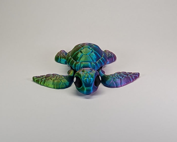 Sea Turtle by Cinderwing3d facing camera