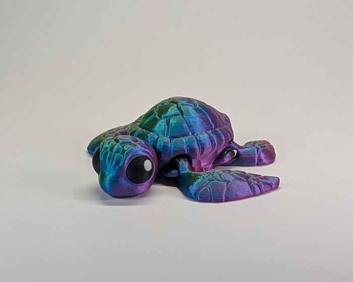 Sea Turtle by Cinderwing3d facing left