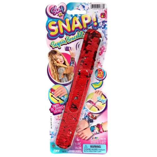 Slap 'N Snap Sequins Bracelet - Sensory Zone