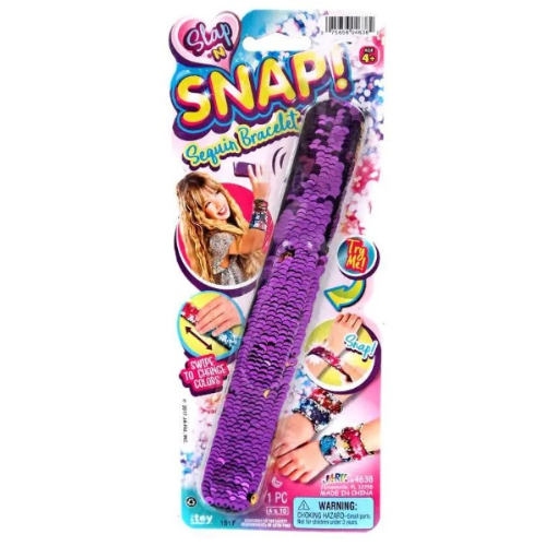 Slap 'N Snap Sequins Bracelet - Sensory Zone