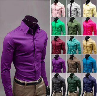 Slim Fit Button-Up Shirt for Men, Stylish and Modern Design: pale yellow, black men's dress shirt with necktie, formal style