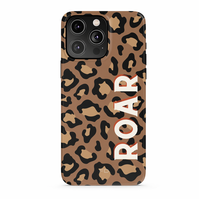Slim iPhone Case with Leopard Print Design Default