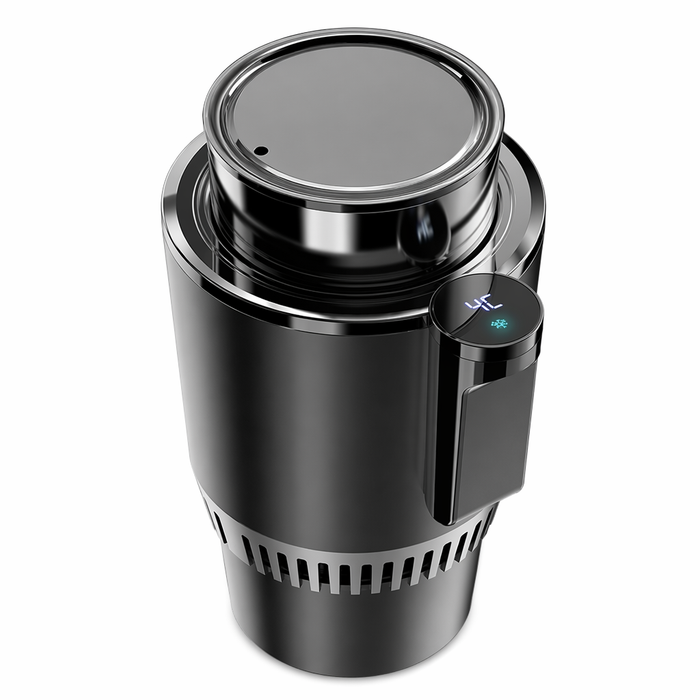 Smart Cooler Cup Holder with Digital Display - All-in-One Solution for Keeping Your Beverages Chilled Default