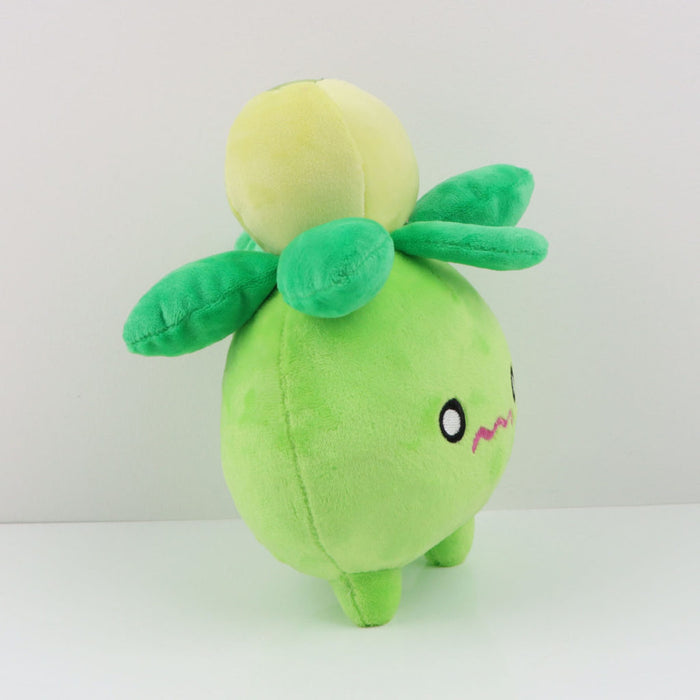 Smoliv Plushie Toy, Perfect Gift for Fans: light green, green cartoon plant/fruit character, kawaii cartoon style