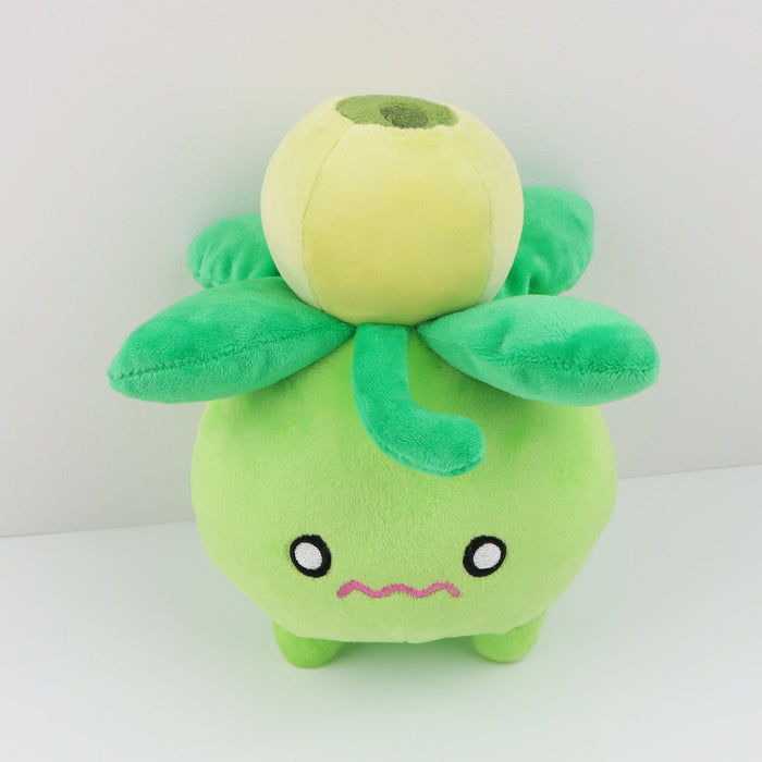 Smoliv Plushie Toy, Perfect Gift for Fans: light green, green cartoon plant/fruit character, kawaii cartoon style