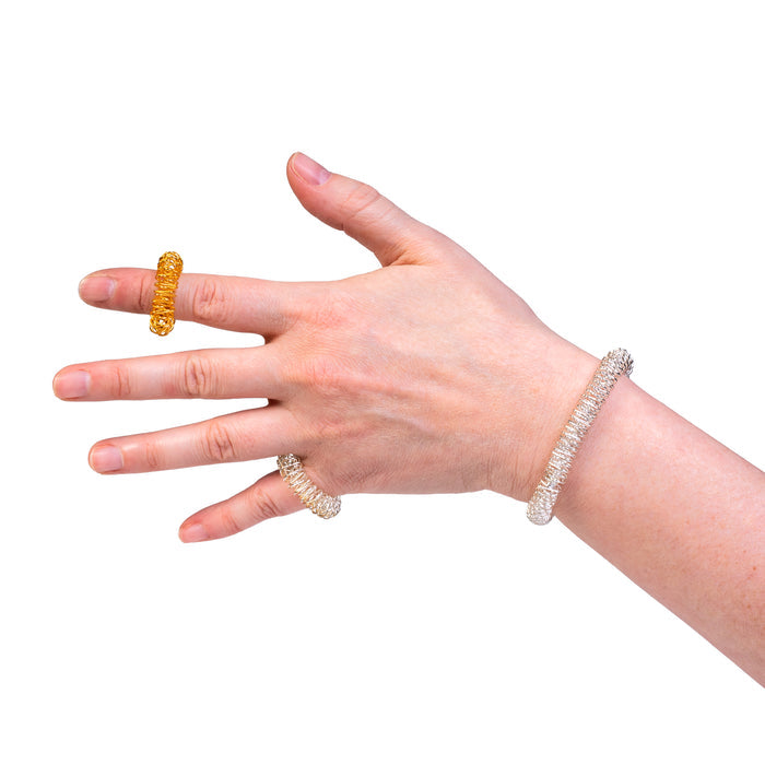 Spiky Fidget Jewellery Set - Sensory Rings & Bracelet