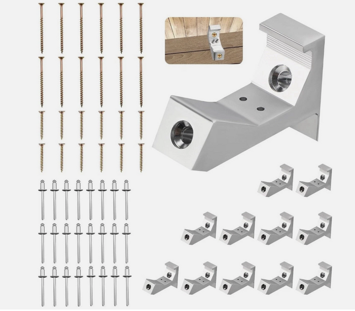 Squeaky Floor Repair Kit Aluminium 12pc Squeak No More Subfloor Fasteners – 12pc