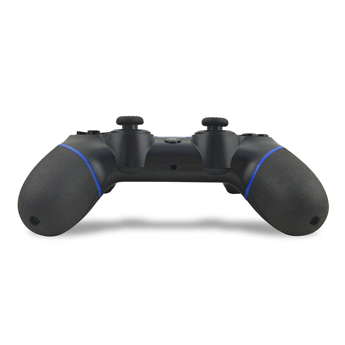 Stealth Ninja Gaming Controller, Alpha 1: Wireless Bluetooth Dual Shock: black, red game controller, modern gaming style