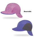 Sunday Afternoons Infant SunFlip Cap - Lilac Grass Mat / Iris (6 - 12 Months)