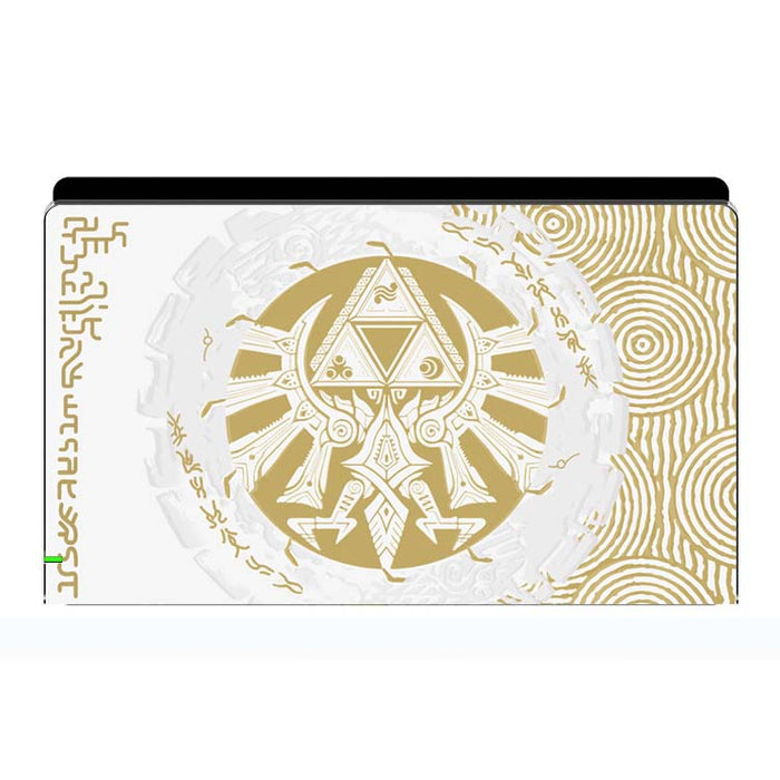 Tears of the Kingdom Switch Case: black, dark gray The Legend of Zelda-themed, fantasy game-themed graphic design style