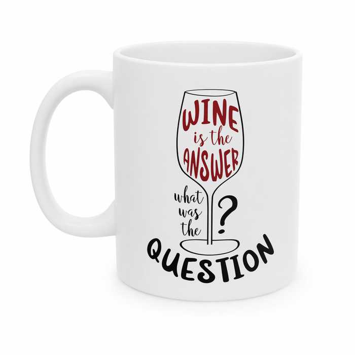 The Answer is Wine: A Mug for the Inquisitive Default