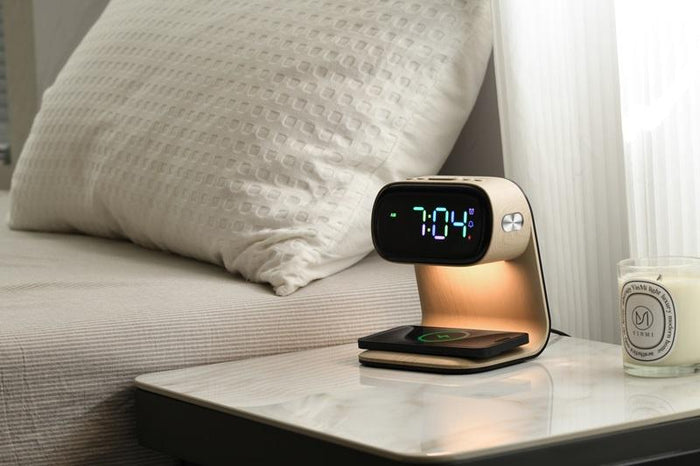 Three-in-One RGB Lamp Charging Clock