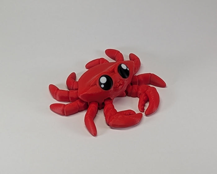 Tiny Crab design by Cinderwing3d looking  up
