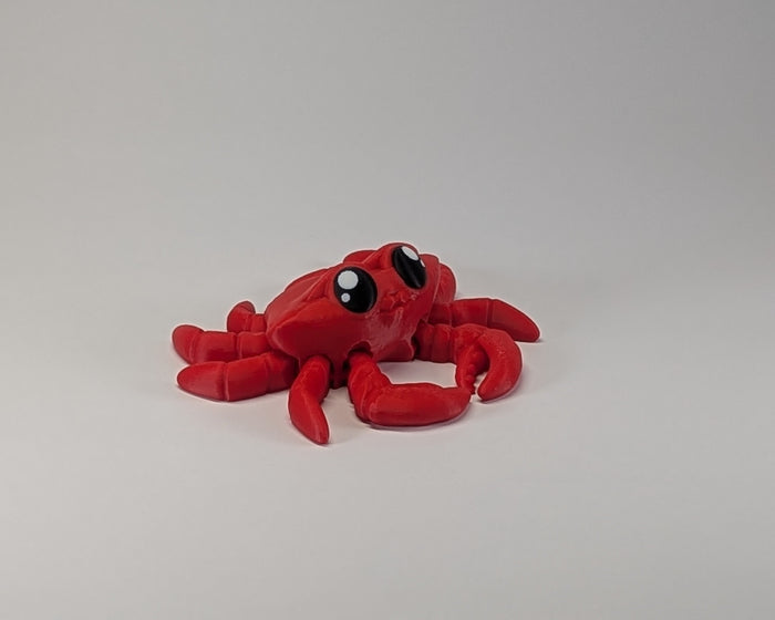 Tiny Crab design by Cinderwing3d looking right