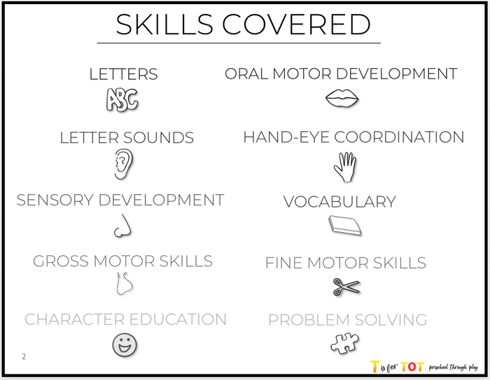 Toddler & Preschool | Letter Ww Curriculum.