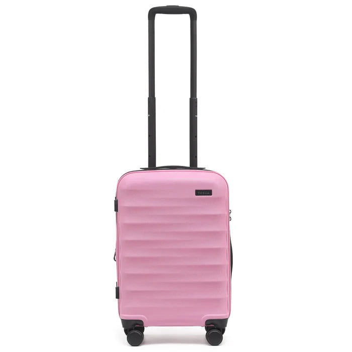 Tosca Interstellar 2.0 - 53 cm 4-Wheel Expandable Carry On Suitcase - Fuchsia