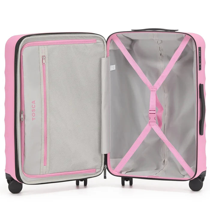 Tosca Interstellar 2.0 - 67 cm Expandable 4-Wheel Suitcase - Fuchsia