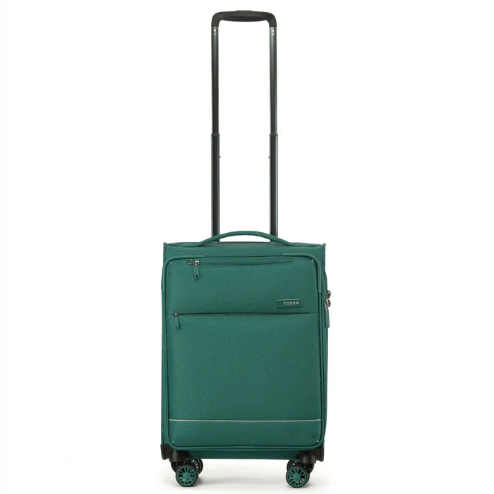 Tosca So Lite - 54 cm 4-Wheel Carry-On Suitcase - Emerald Green