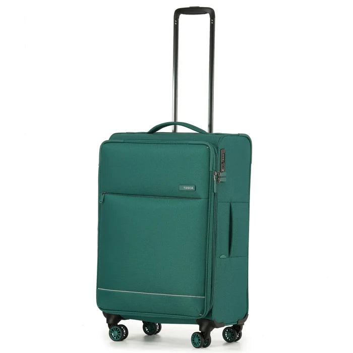 Tosca So Lite 67 cm 4-Wheel Expandable Suitcase - Emerald Green