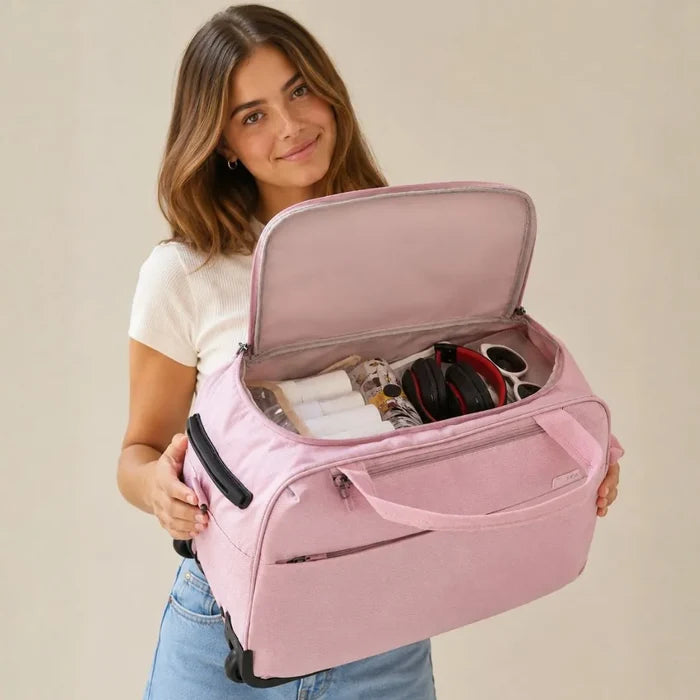 Tosca So Lite Onboard Wheel Bag - Blush