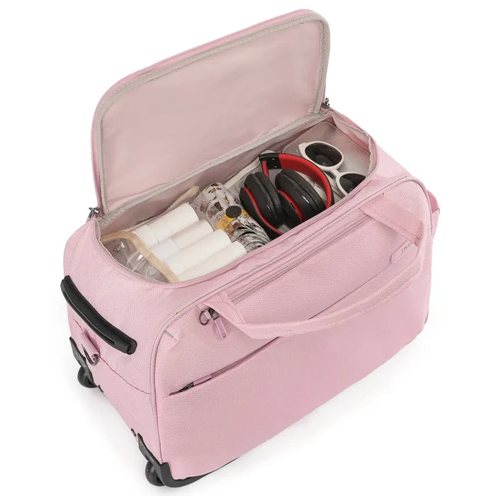 Tosca So Lite Onboard Wheel Bag - Blush