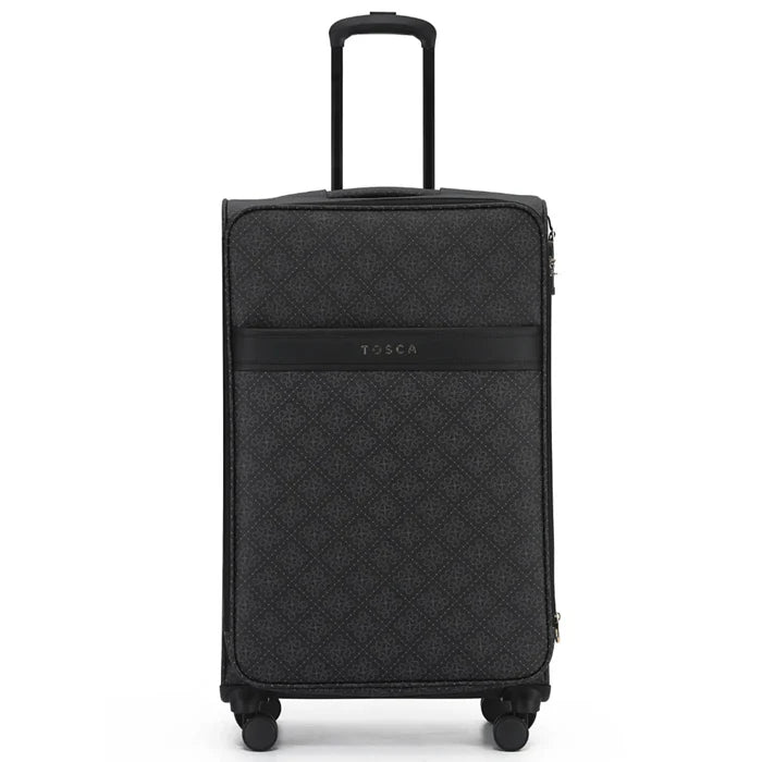 Tosca Willow Suitcase Set of 3 - Caviar (Carry-on Medium and Large)