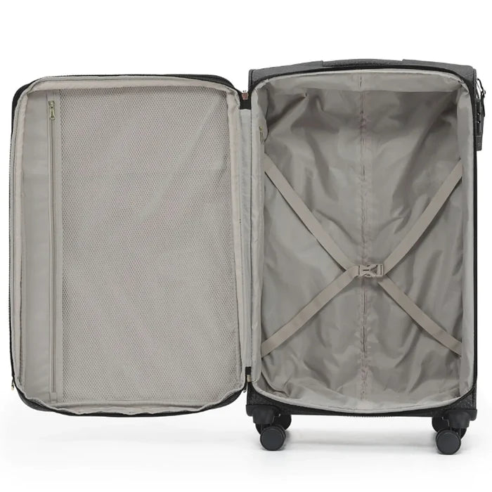 Tosca Willow Suitcase Set of 3 - Caviar (Carry-on Medium and Large)