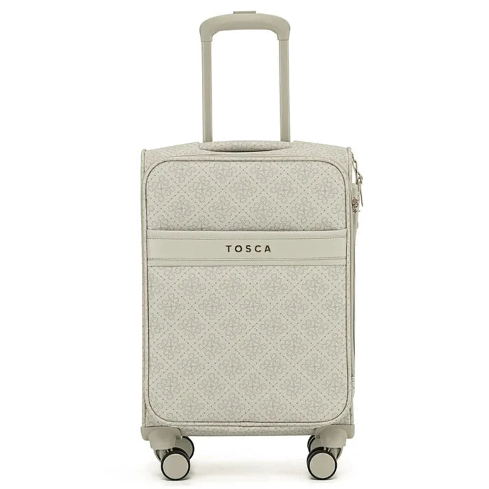 Tosca Willow Suitcase Set of 3 - Vanilla (Carry-on Medium and Large)
