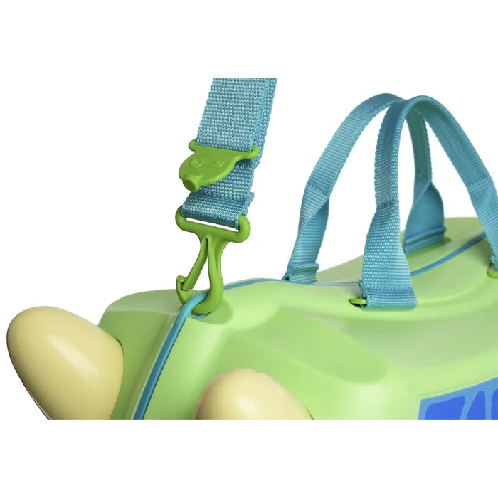 Trunki Glide Ride on Luggage / Kids Carry-on Bag - Dudley the Dinosaur