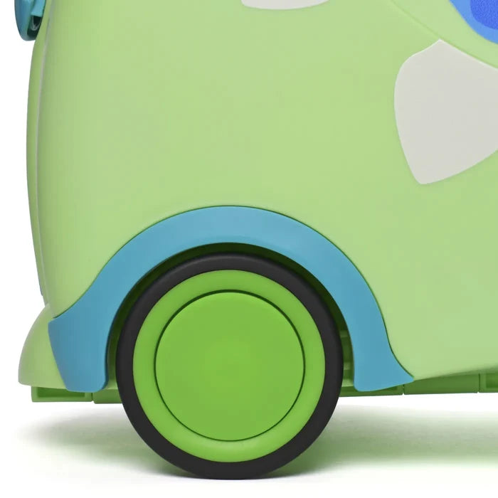 Trunki Glide Ride on Luggage / Kids Carry-on Bag - Dudley the Dinosaur