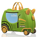 Trunki Glide Ride on Luggage / Kids Carry-on Bag - Tommy the Tractor