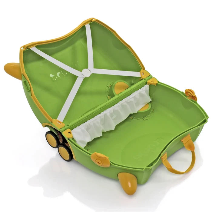 Trunki Glide Ride on Luggage / Kids Carry-on Bag - Tommy the Tractor