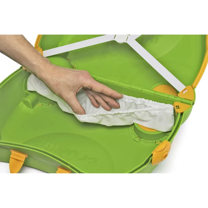 Trunki Glide Ride on Luggage / Kids Carry-on Bag - Tommy the Tractor