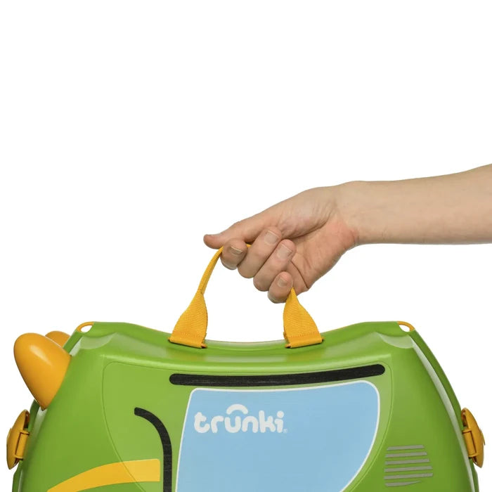 Trunki Glide Ride on Luggage / Kids Carry-on Bag - Tommy the Tractor