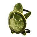 Turtle Snowboard Butt Pads with Knee Pads: olive green, dark green turtle, cartoon style