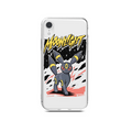 Umbreon Phone Case with Accurate Cutouts: clear, black Umbreon character, cartoon comic-book style