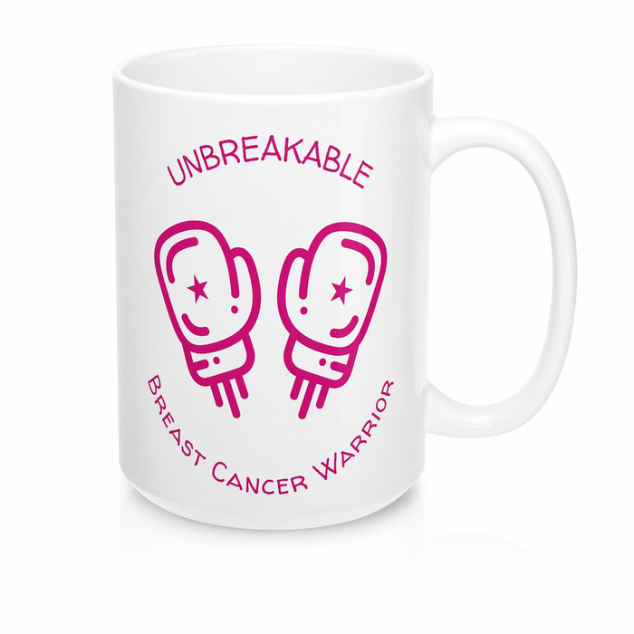 Unyielding Mug for Survivors of Breast Cancer, 11oz Default