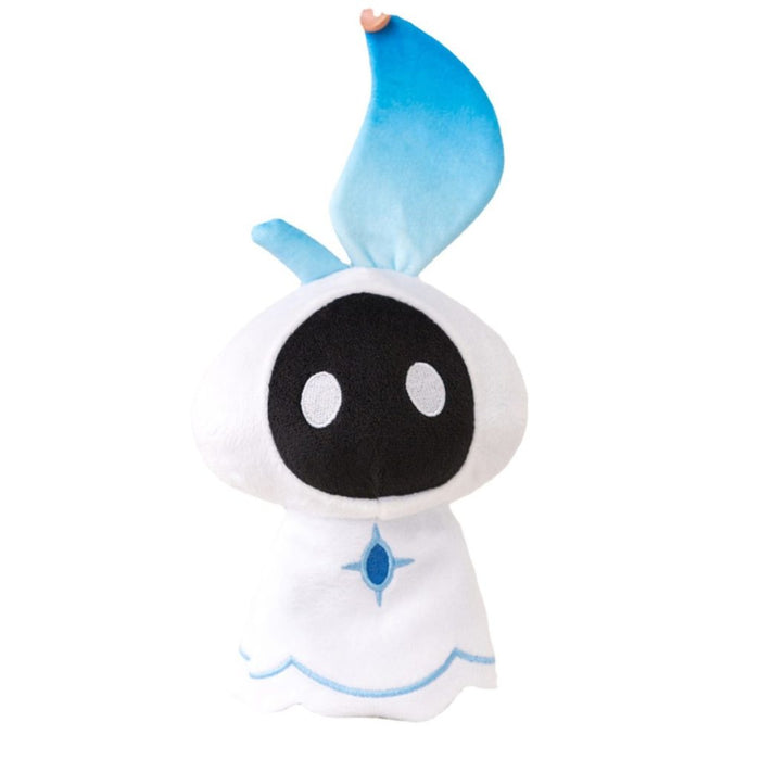 Venti Wisp Genshin Impact Plush Toy: white, black hooded cartoon character, cute cartoon style