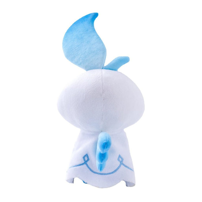 Venti Wisp Genshin Impact Plush Toy: white, black hooded cartoon character, cute cartoon style