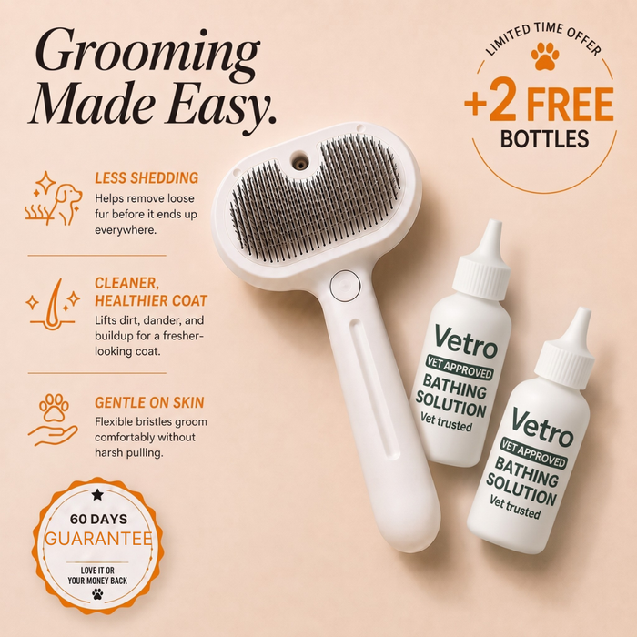 Vetro FurFresh MistBond™ Brush + Solution Refills