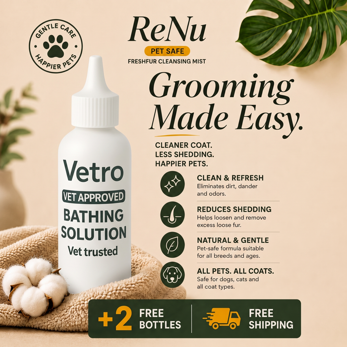 Vetro FurFresh MistBond™ Brush + Solution Refills