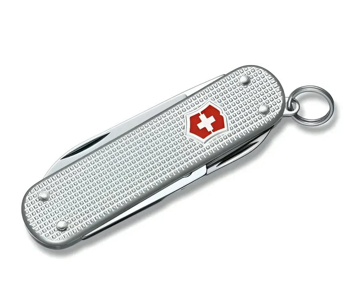 Victorinox Classic - Swiss Army Knife - Silver Alox