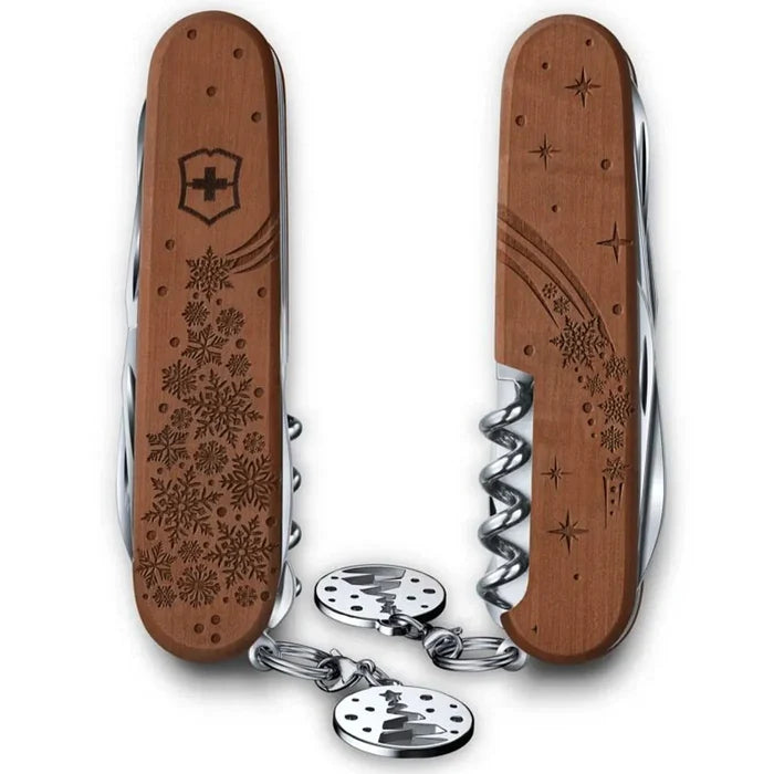 Victorinox Climber Wood Swiss Army Knife - Winter Magic (Limited Edition)