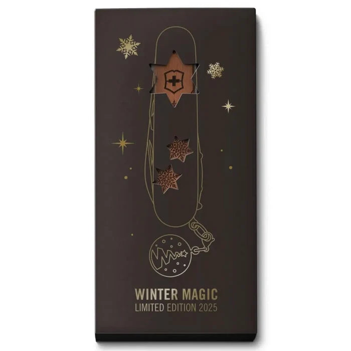 Victorinox Climber Wood Swiss Army Knife - Winter Magic (Limited Edition)