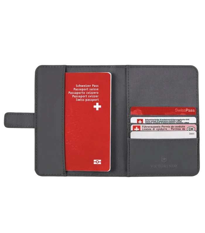 Victorinox Passport Holder with RFID Protection - Frost Grey