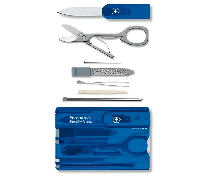 Victorinox SwissCard Classic - Translucent Blue