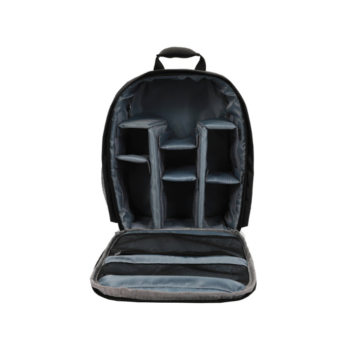 Waterproof Camera Backpack for Convenient Portability: black, red backpack, minimal style